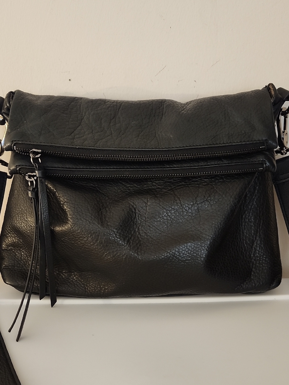 Margot Mickey Leather Crossbody w/Free Margot Kari Crossbody